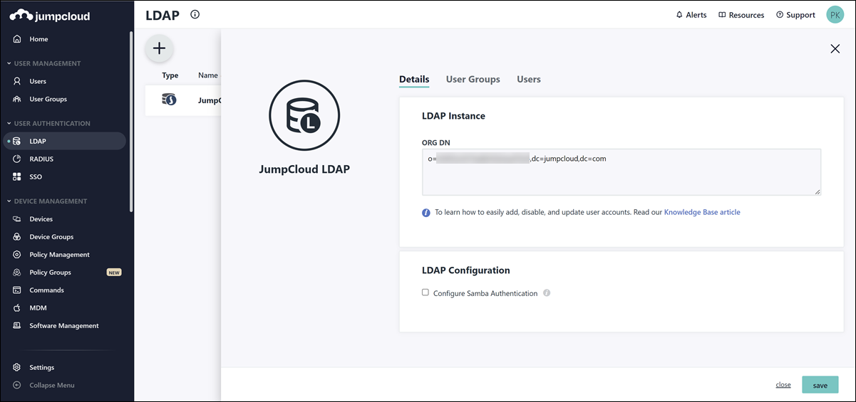 ldap bind