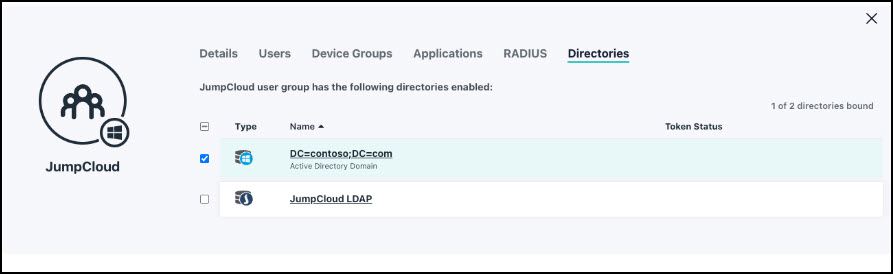 Configure the Active Directory Integration - JumpCloud